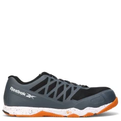 Sneakers & Athletics*Reebok Work Men's Reebok, Speed TR Work Shoe Grey-Orange