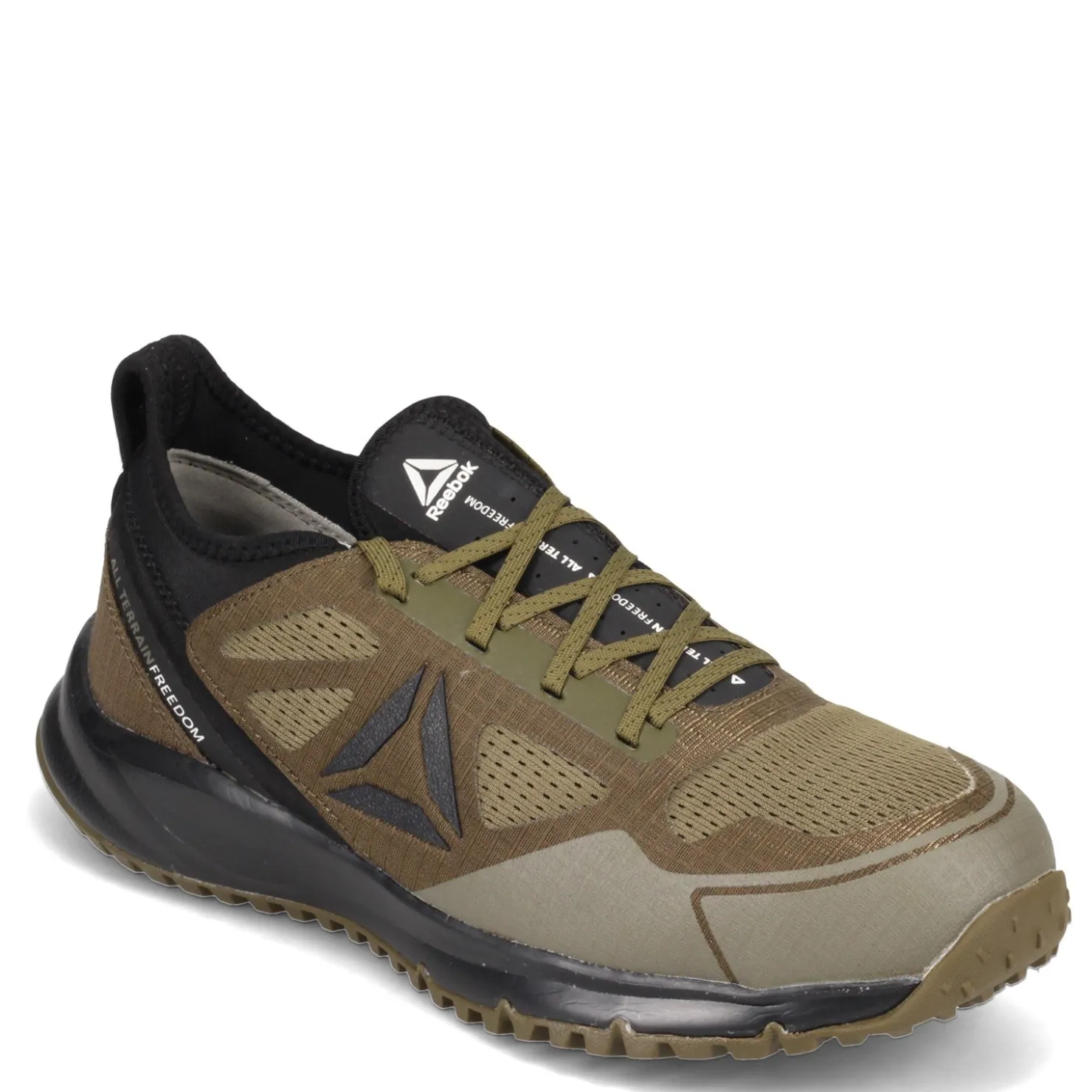 Work & Safety*Reebok Work Men's , All Terrain Work Shoe Sage Green