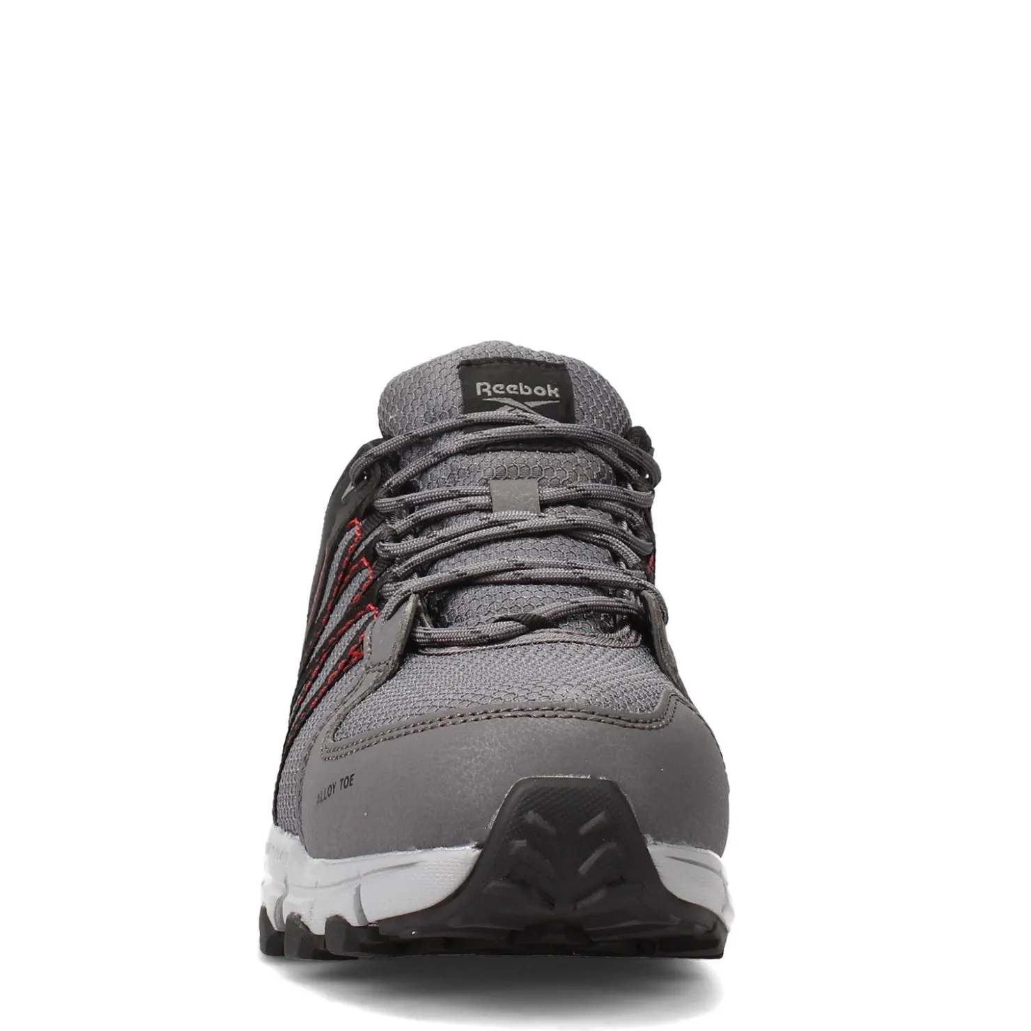 Sneakers & Athletics*Reebok Work Men's , Trail Grip Low Work Shoe Grey Black