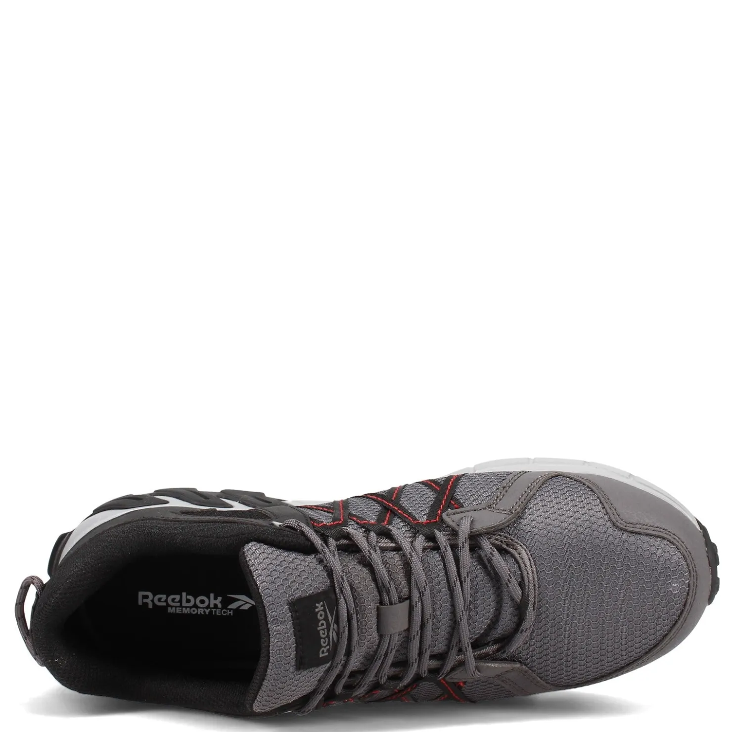 Sneakers & Athletics*Reebok Work Men's , Trail Grip Low Work Shoe Grey Black