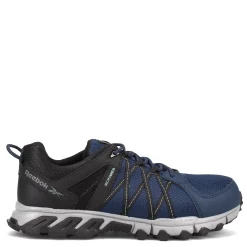Sneakers & Athletics*Reebok Work Men's , Trail Grip Low Work Shoe Navy/Black/Grey