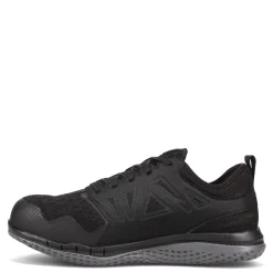 Sneakers & Athletics*Reebok Work Men's , ZPrint Work Sneaker Black And Dark Grey