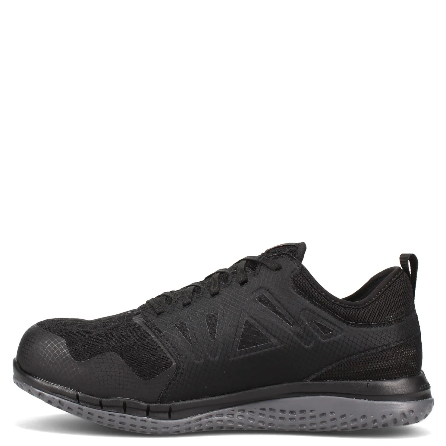 Sneakers & Athletics*Reebok Work Men's , ZPrint Work Sneaker Black And Dark Grey