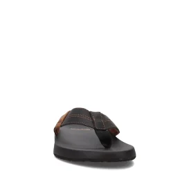 Sandals*Reef Men's , Cushion Bounce Flip-Flop Coffee/Black