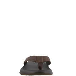 Sandals*Reef Men's , Cushion Bounce Thong Sandal Black/Brown