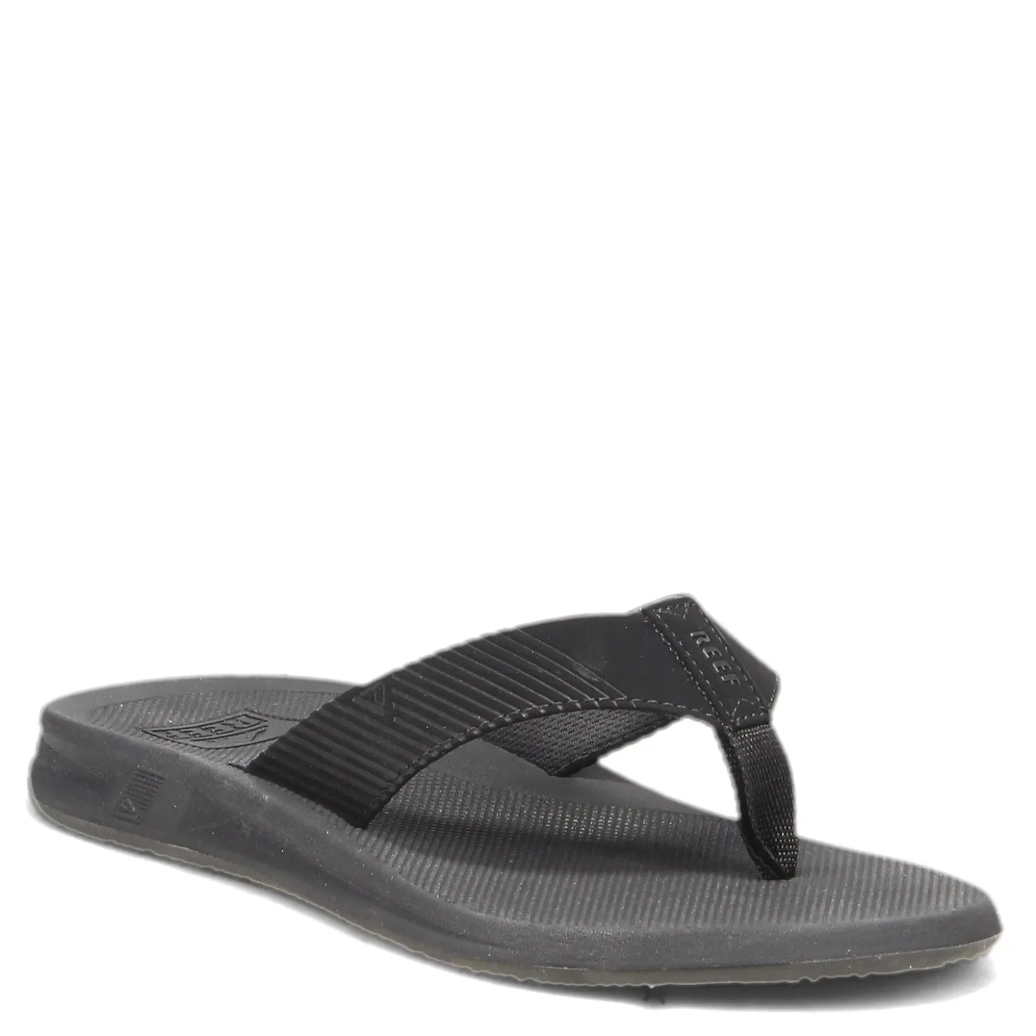 Flip Flops*Reef Men's , Phantom II Sandal Black/Black