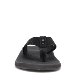 Flip Flops*Reef Men's , Phantom II Sandal Black/Black