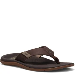 Flip Flops*Reef Men's , Santa Ana Sandal Brown
