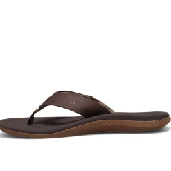 Flip Flops*Reef Men's , Santa Ana Sandal Brown