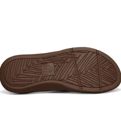 Flip Flops*Reef Men's , Santa Ana Sandal Brown