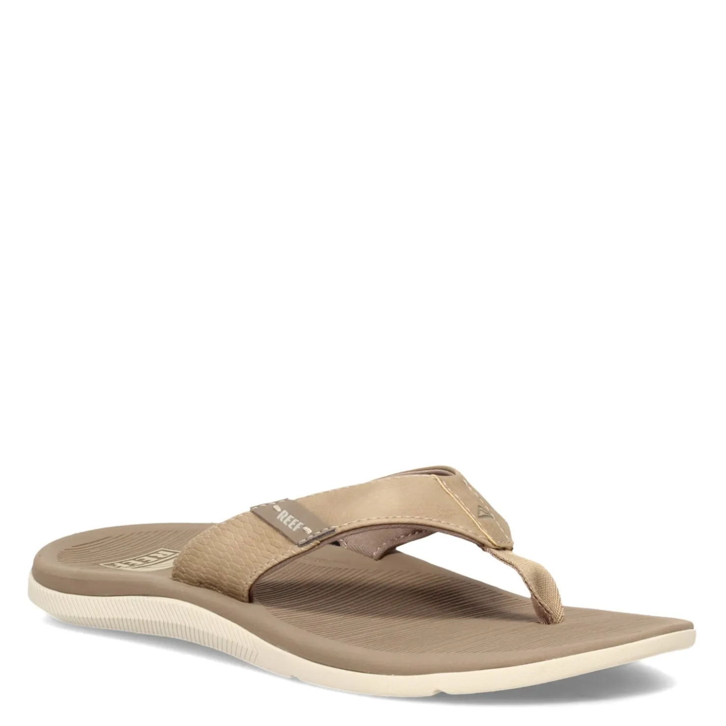 Flip Flops*Reef Men's , Santa Ana Sandal Tan