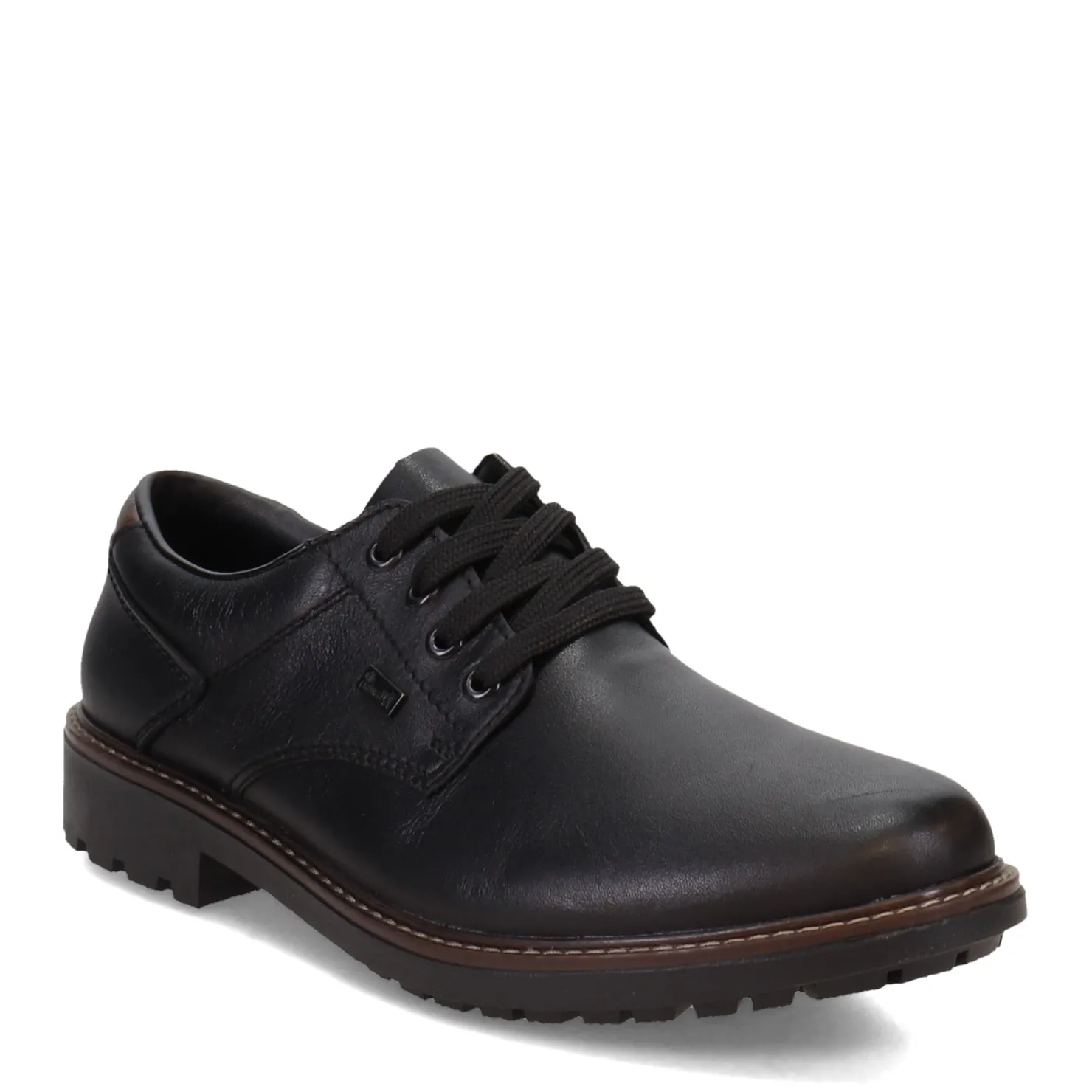 Dress*Rieker Men's , Plain Toe WP Oxford Black