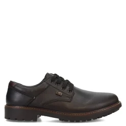 Oxfords*Rieker Men's , Plain Toe WP Oxford Black