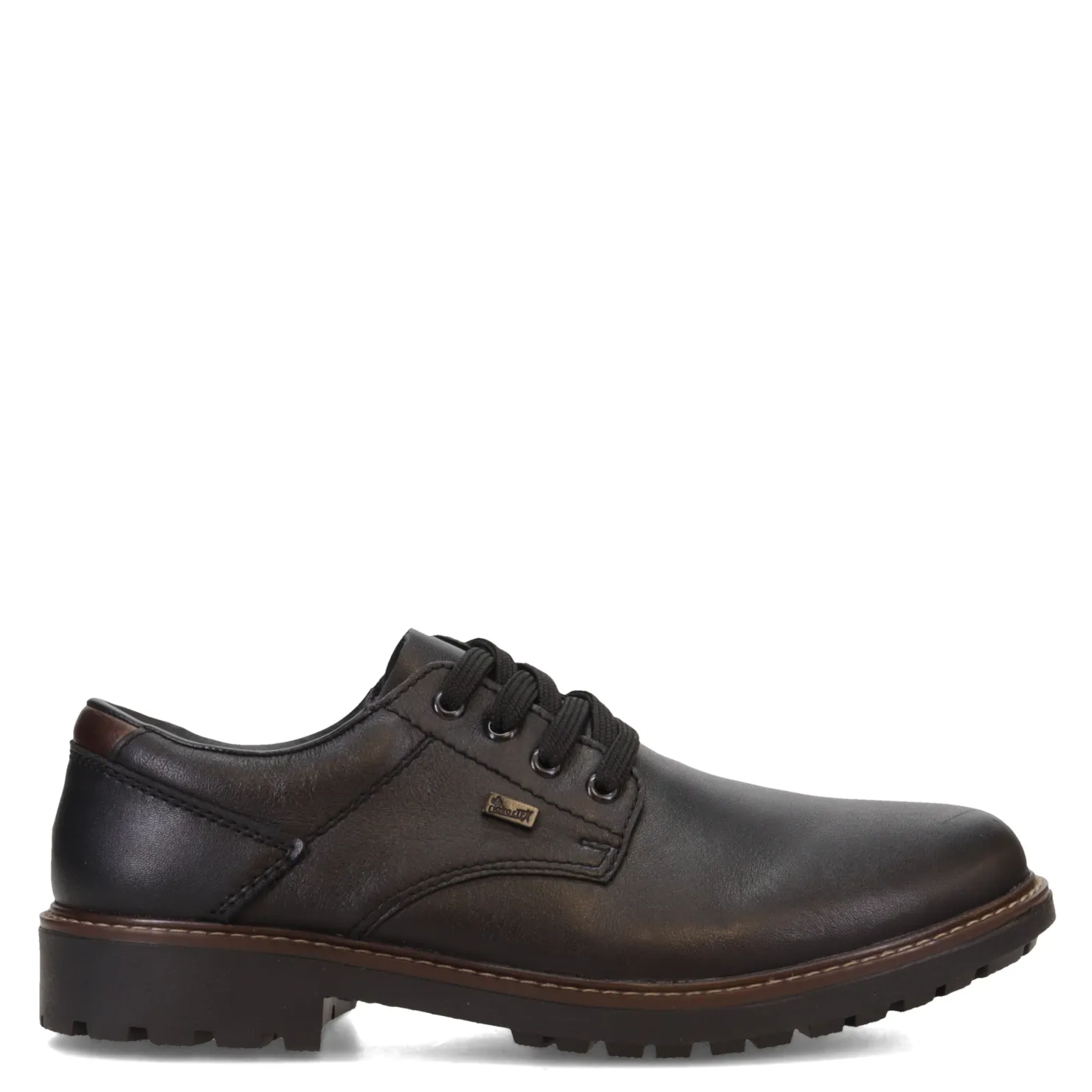 Dress*Rieker Men's , Plain Toe WP Oxford Black