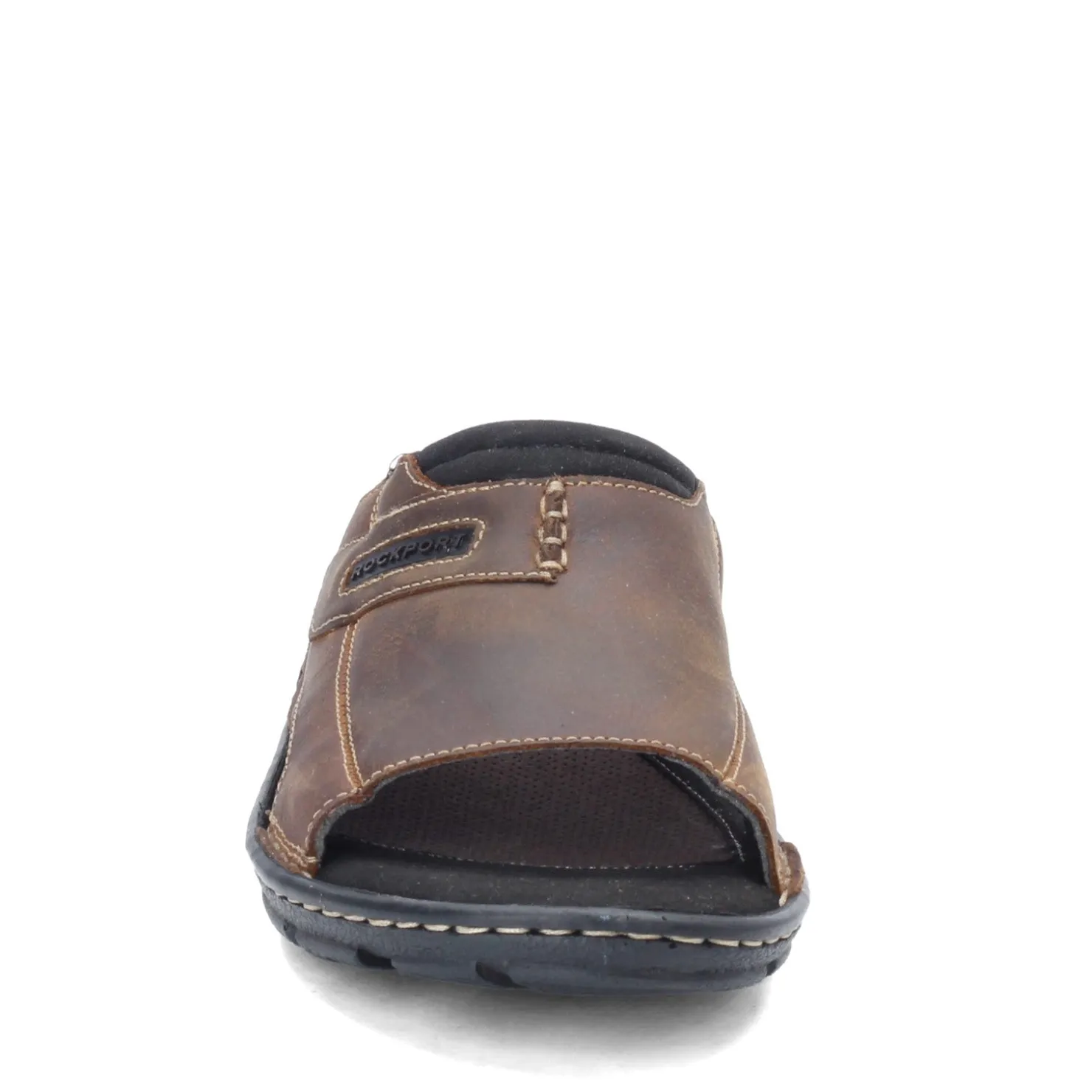 Sandals*Rockport Men's , Darwyn 2 Slide Brown