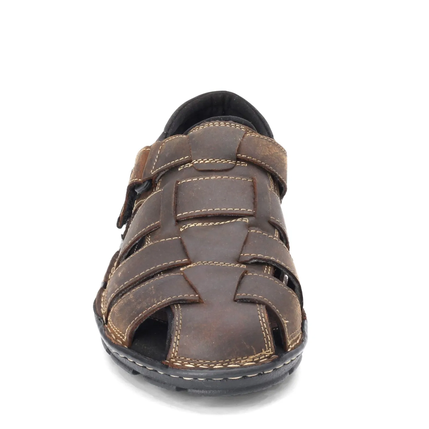 Sandals*Rockport Men's , Darwyn Fisherman Sandal Brown