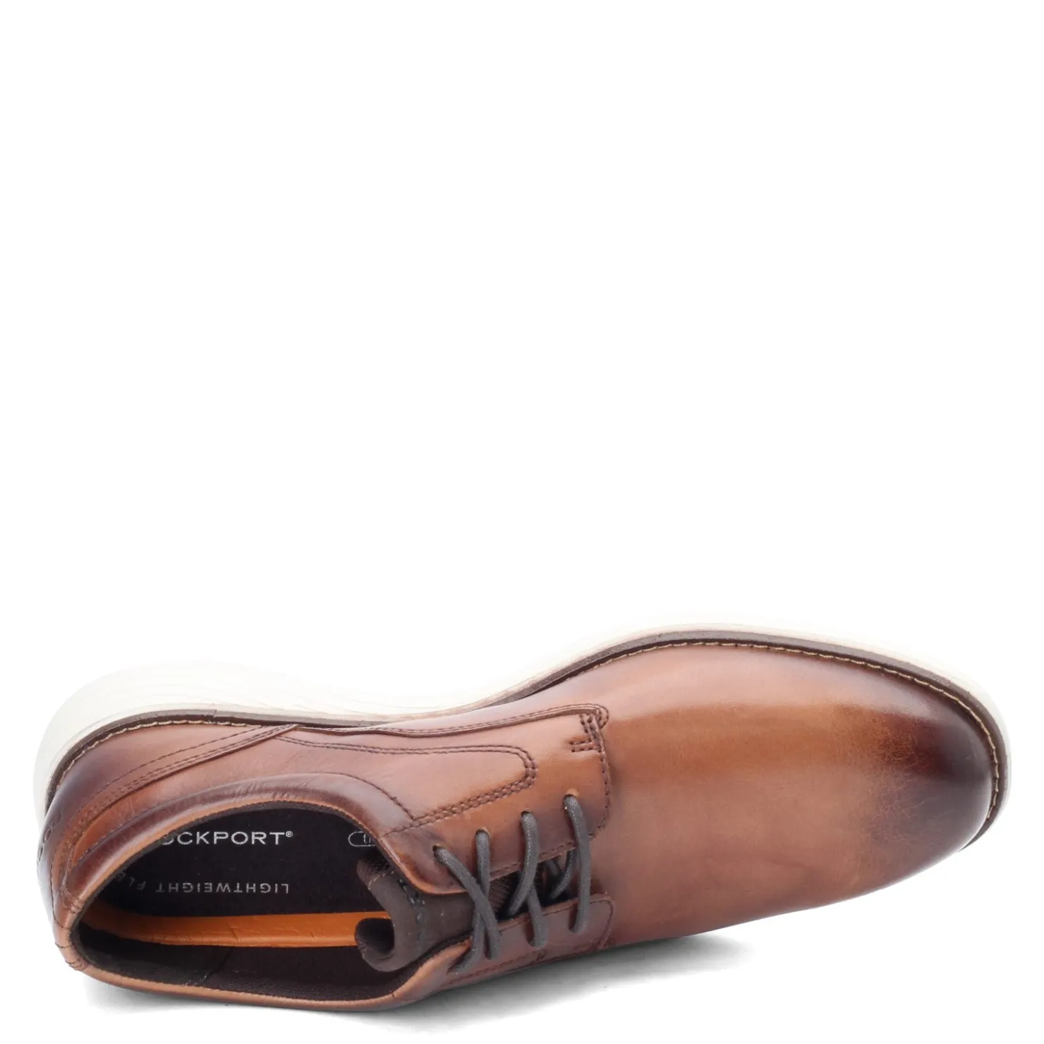Dress*Rockport Men's , Garett Plain Toe Oxford Cognac