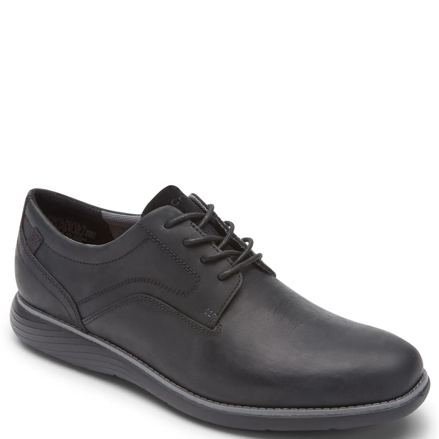 Dress*Rockport Men's , Garett Plain Toe Oxford Black Black