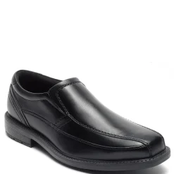 Slip-On Shoes*Rockport Men's , Style Leader 2 Bike Toe Slip-On Black
