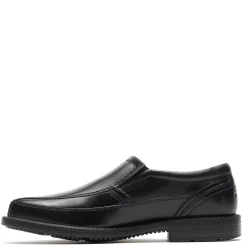 Slip-On Shoes*Rockport Men's , Style Leader 2 Bike Toe Slip-On Black