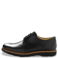Dress*Samuel Hubbard Men's , Founder Oxford Black Leather