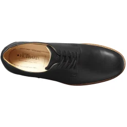 Dress*Samuel Hubbard Men's , Founder Oxford Black Leather
