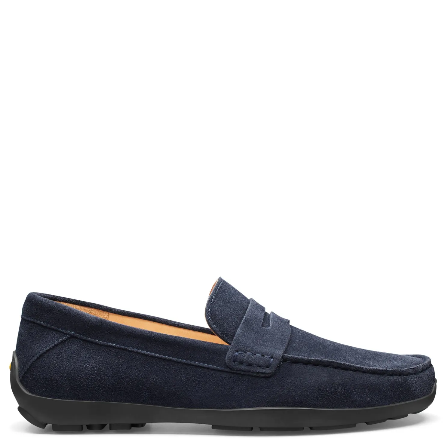 Slip-On Shoes*Samuel Hubbard Men's , Free Spirit Slip-On Navy Suede