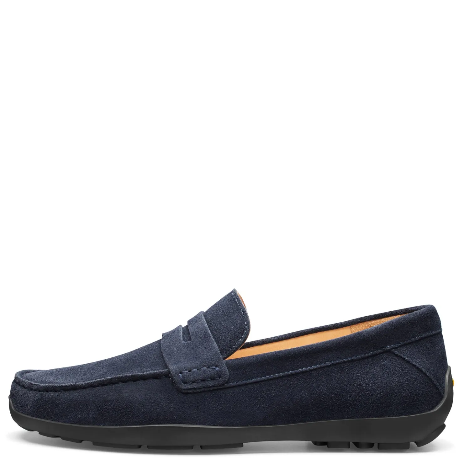 Slip-On Shoes*Samuel Hubbard Men's , Free Spirit Slip-On Navy Suede