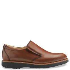 Loafers*Samuel Hubbard Men's , Frequent Traveler Slip-On Whiskey Tan Leather