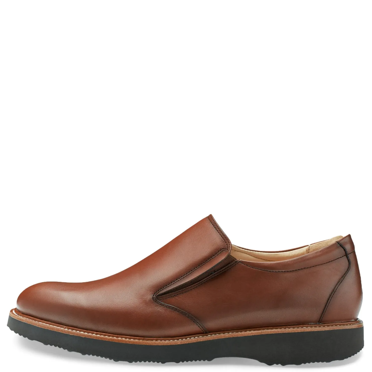 Dress*Samuel Hubbard Men's , Frequent Traveler Slip-On Whiskey Tan Leather