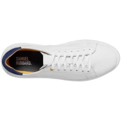 Sneakers & Athletics*Samuel Hubbard Men's , Sunset Sneaker White Leather