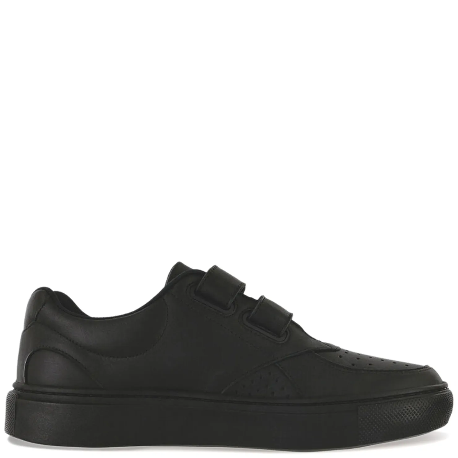 Fashion & Street*SAS Men's , High Street Hook and Loop Sneaker Black
