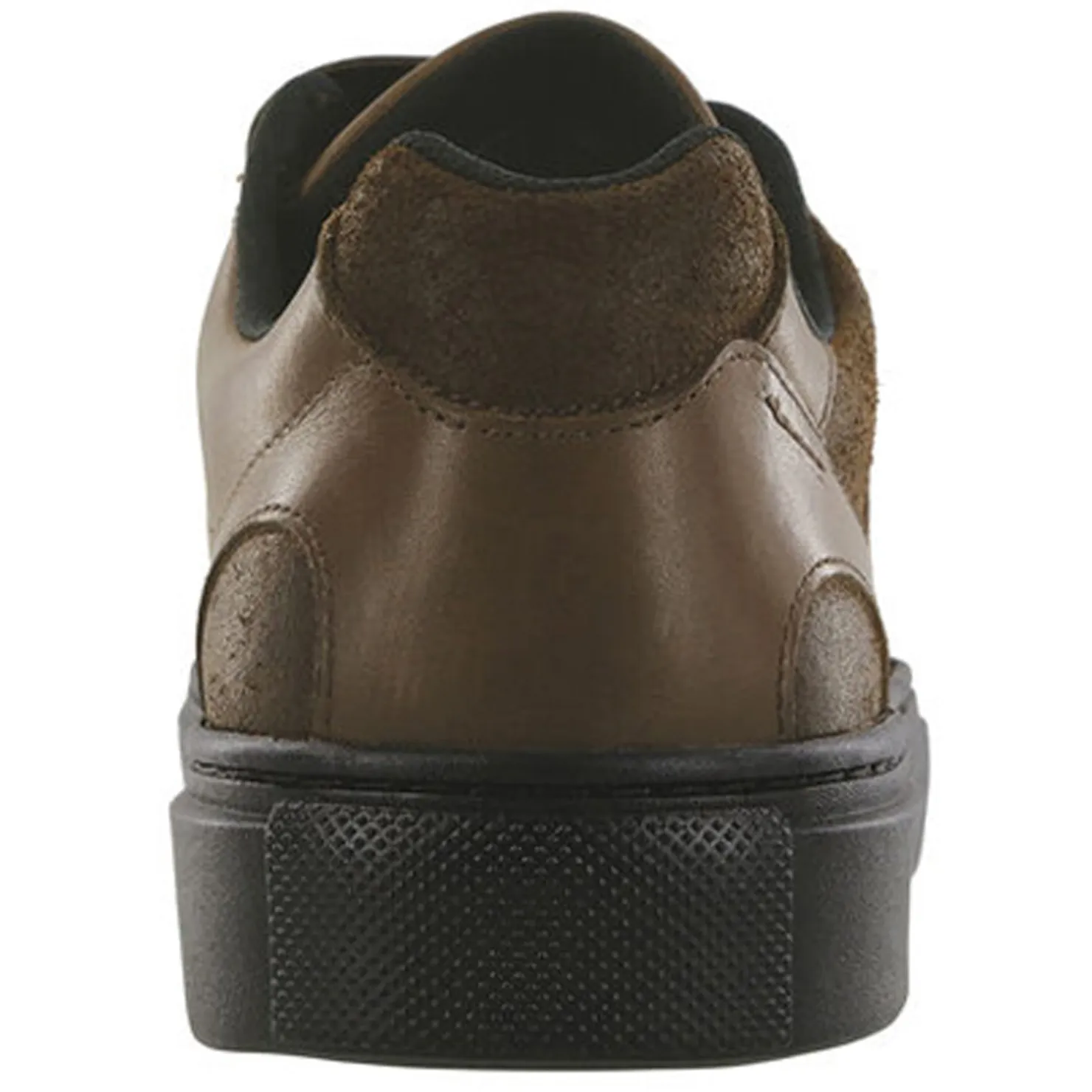 Fashion & Street*SAS Men's , High Street Hook and Loop Sneaker Mahogany