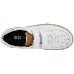 Slip-On Shoes*SAS Men's , High Street Hook and Loop Sneaker White