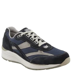 Sneakers & Athletics*SAS Men's , Journey Mesh Walking Shoe Blue