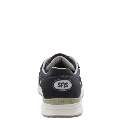Sneakers & Athletics*SAS Men's , Journey Mesh Walking Shoe Blue