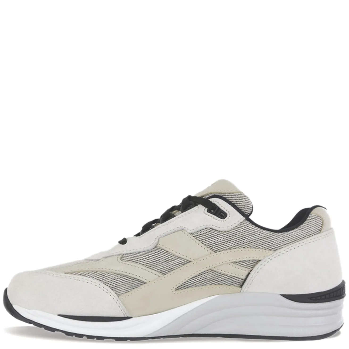 Sneakers & Athletics*SAS Men's , Journey Mesh Walking Shoe White
