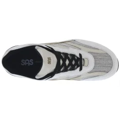 Sneakers & Athletics*SAS Men's , Journey Mesh Walking Shoe White