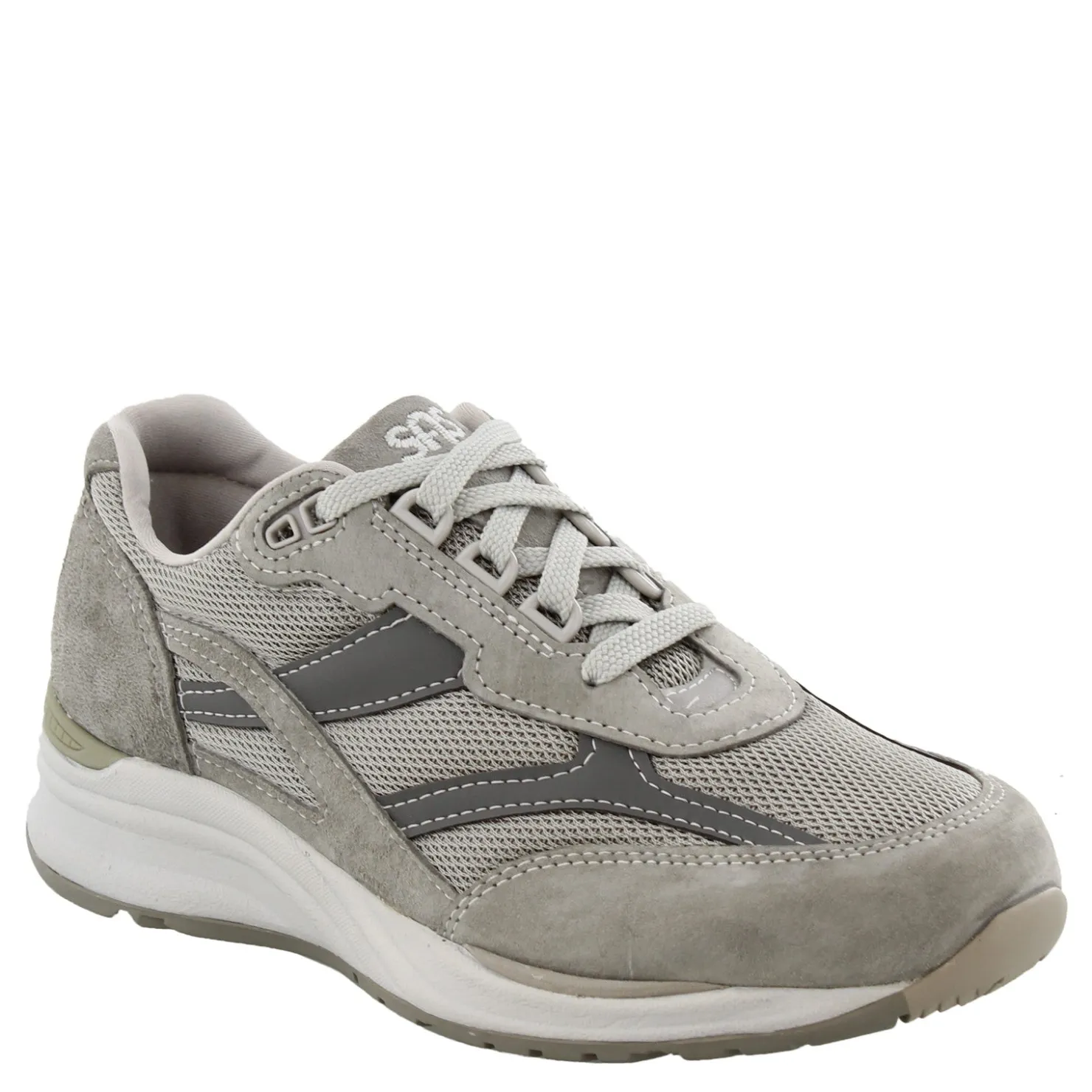 Sneakers & Athletics*SAS Men's , Journey Mesh Walking Shoe Gray