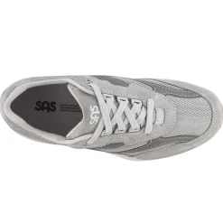 Sneakers & Athletics*SAS Men's , Journey Mesh Walking Shoe Gray