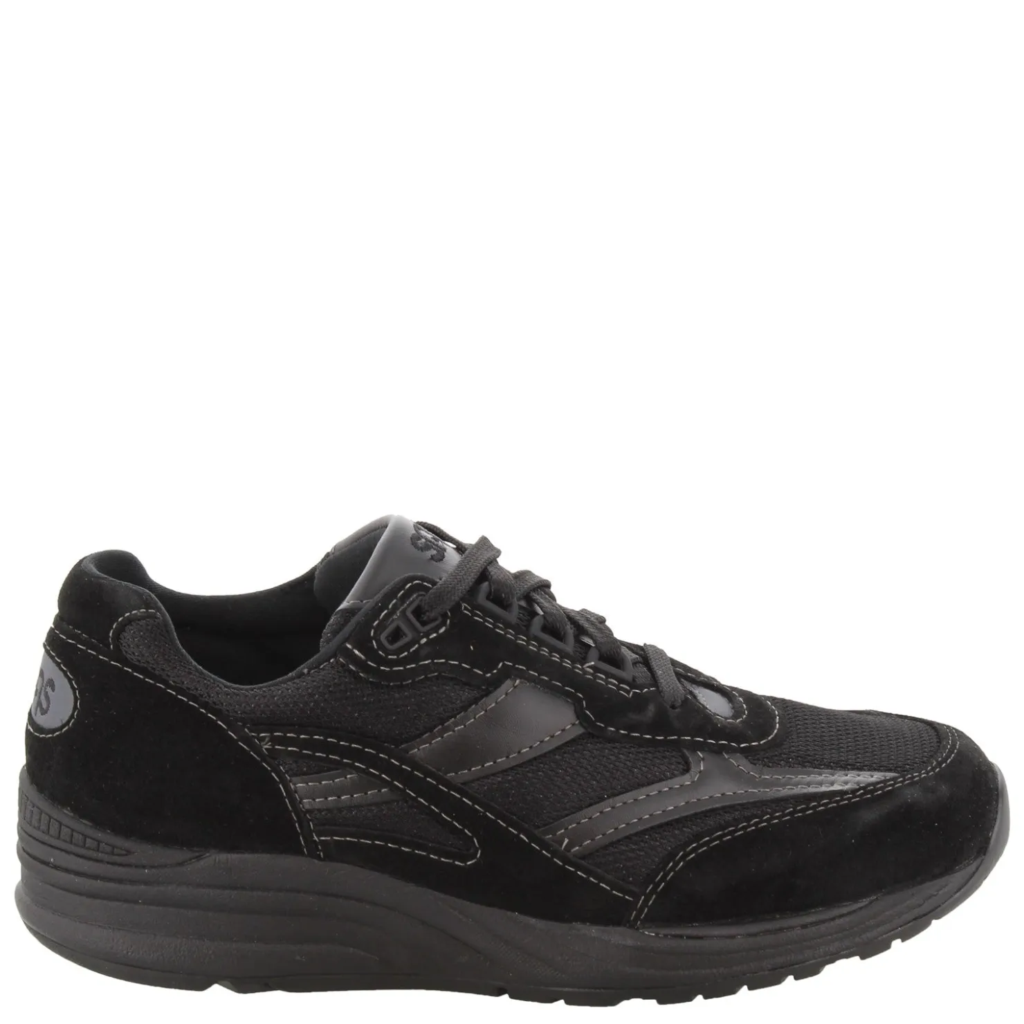 Sneakers & Athletics*SAS Men's , Journey Mesh Walking Shoe Black