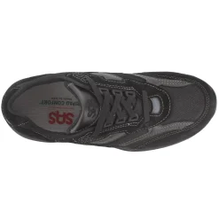 Sneakers & Athletics*SAS Men's , Journey Mesh Walking Shoe Black