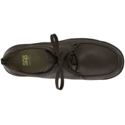 Walking*SAS Men's , Move On Lace-Up Chocolate