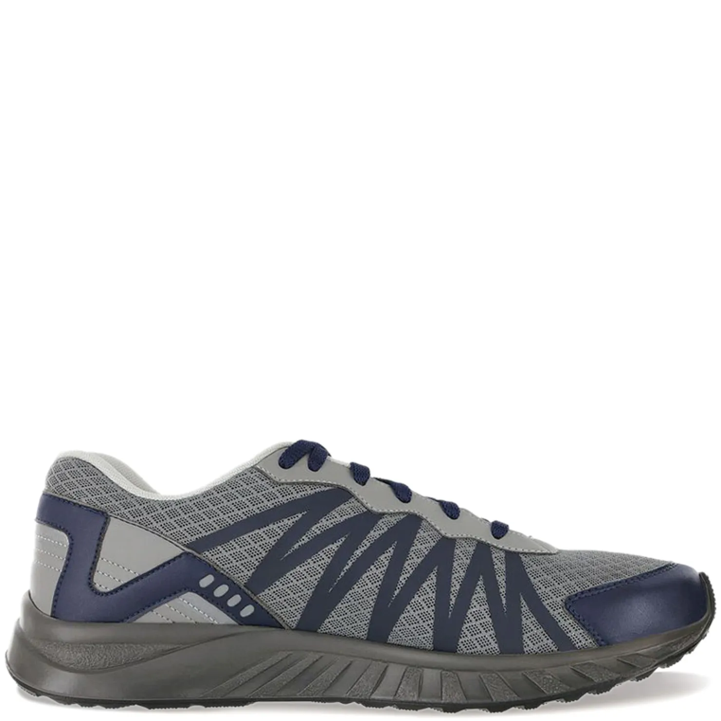 Walking*SAS Men's , Pursuit Sneaker Grey Navy