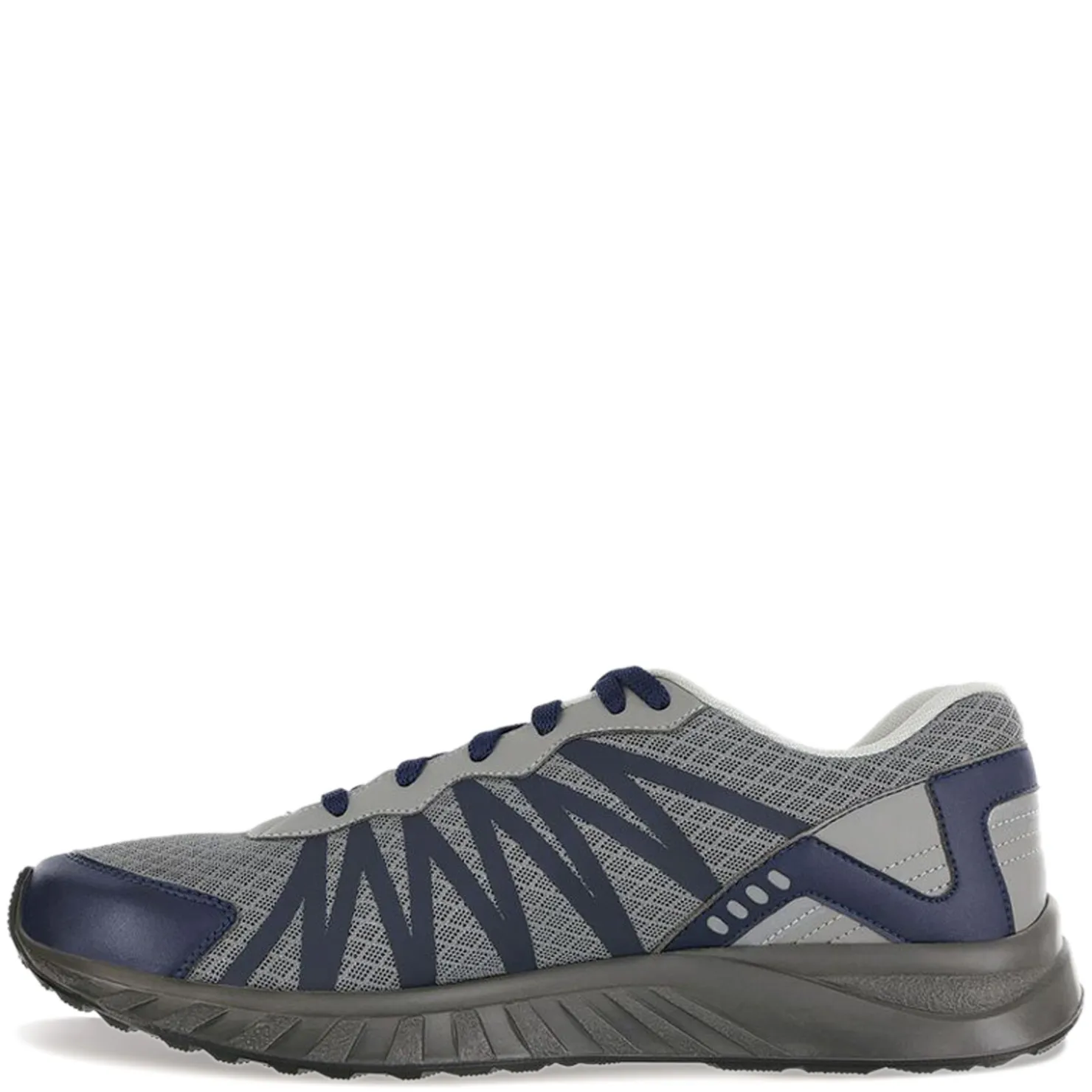 Walking*SAS Men's , Pursuit Sneaker Grey Navy