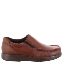 Dress*SAS Men's , Side Gore Loafer Antique Tan