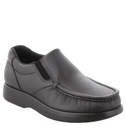 Slip-On Shoes*SAS Men's , Side Gore Loafer Black