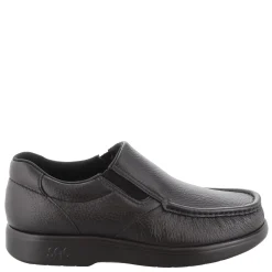 Slip-On Shoes*SAS Men's , Side Gore Loafer Black