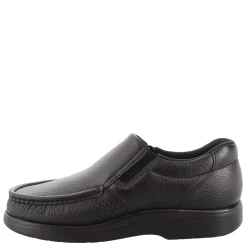 Slip-On Shoes*SAS Men's , Side Gore Loafer Black