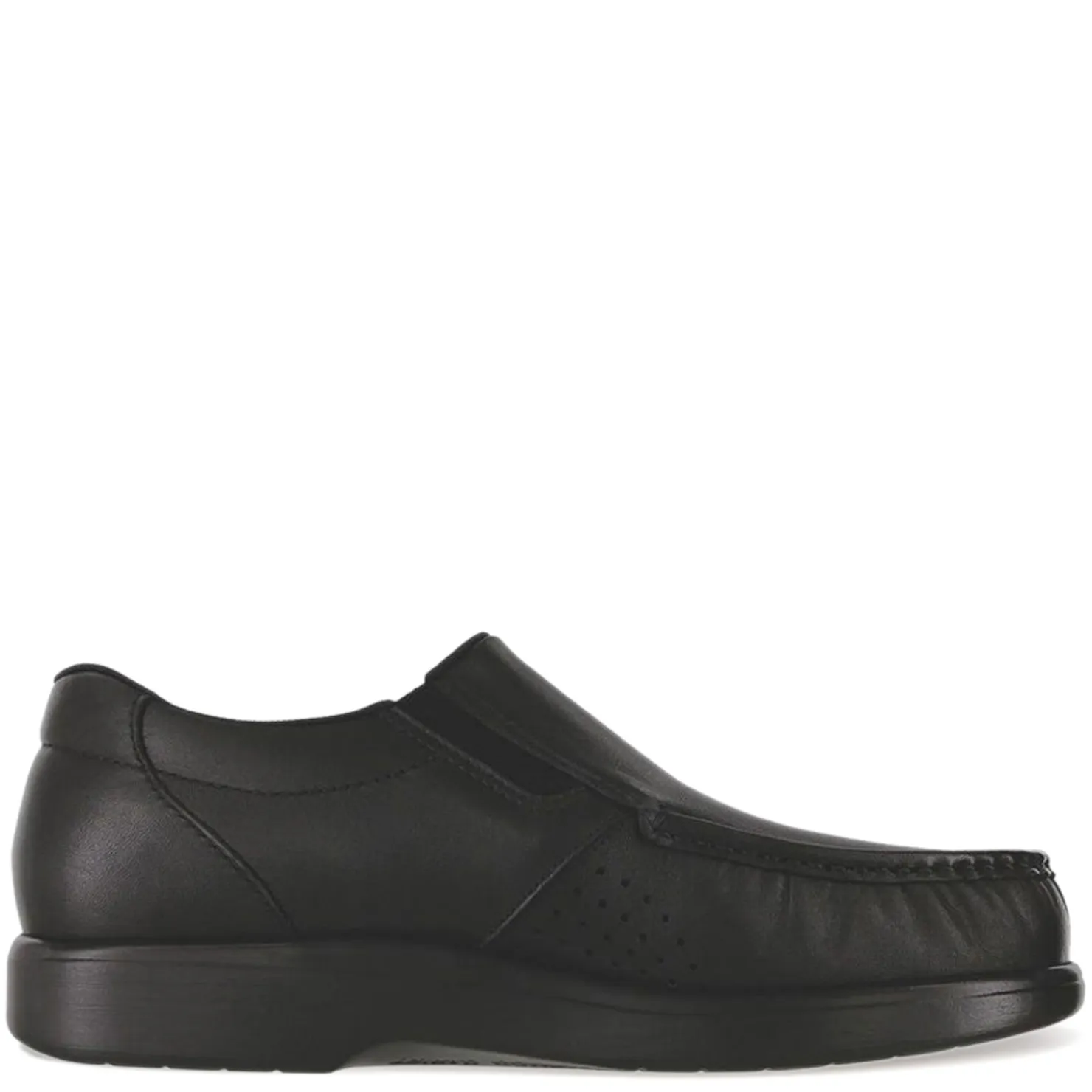 Loafers*SAS Men's , Sidegore Loafer Black Smooth